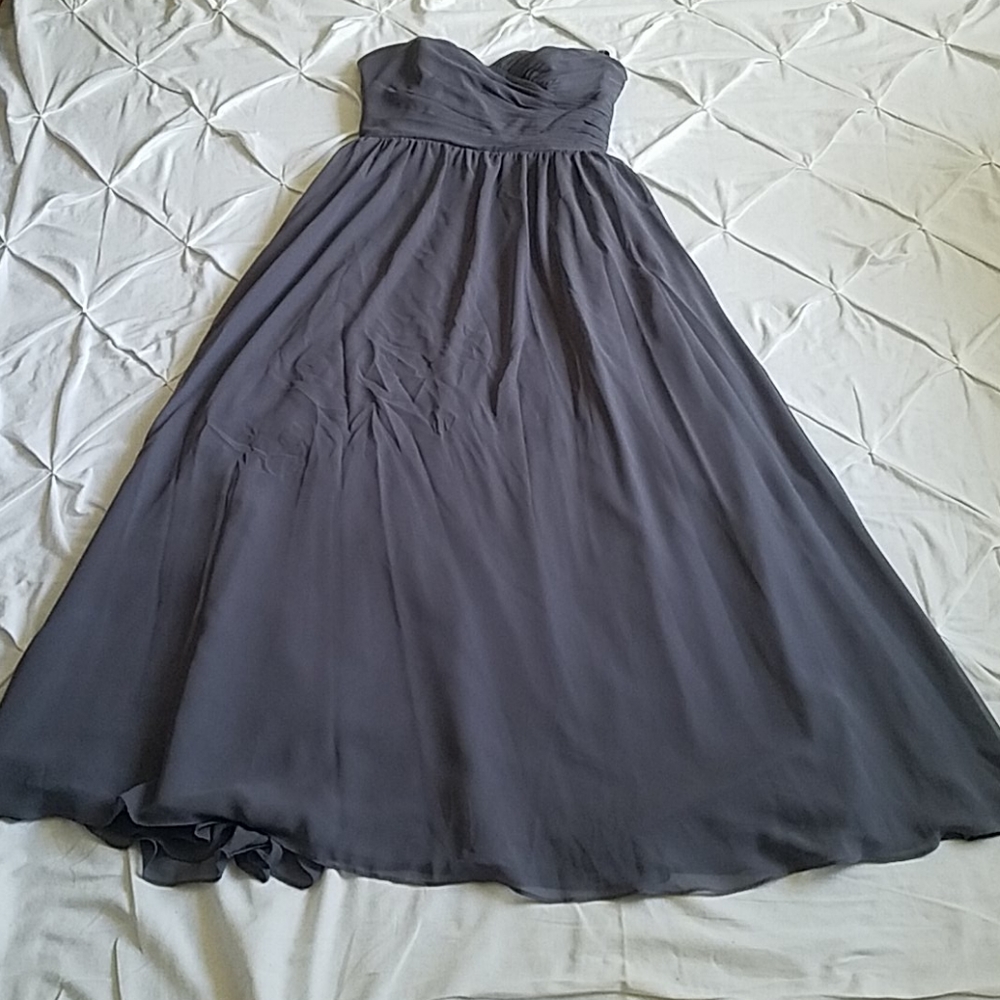 Signature Alfred Angelo Strapless Long Dress